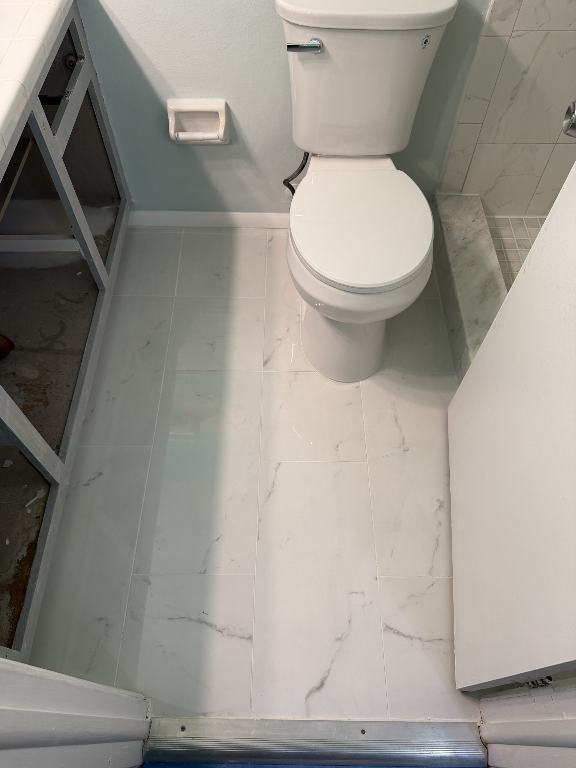 bathroom floor repair